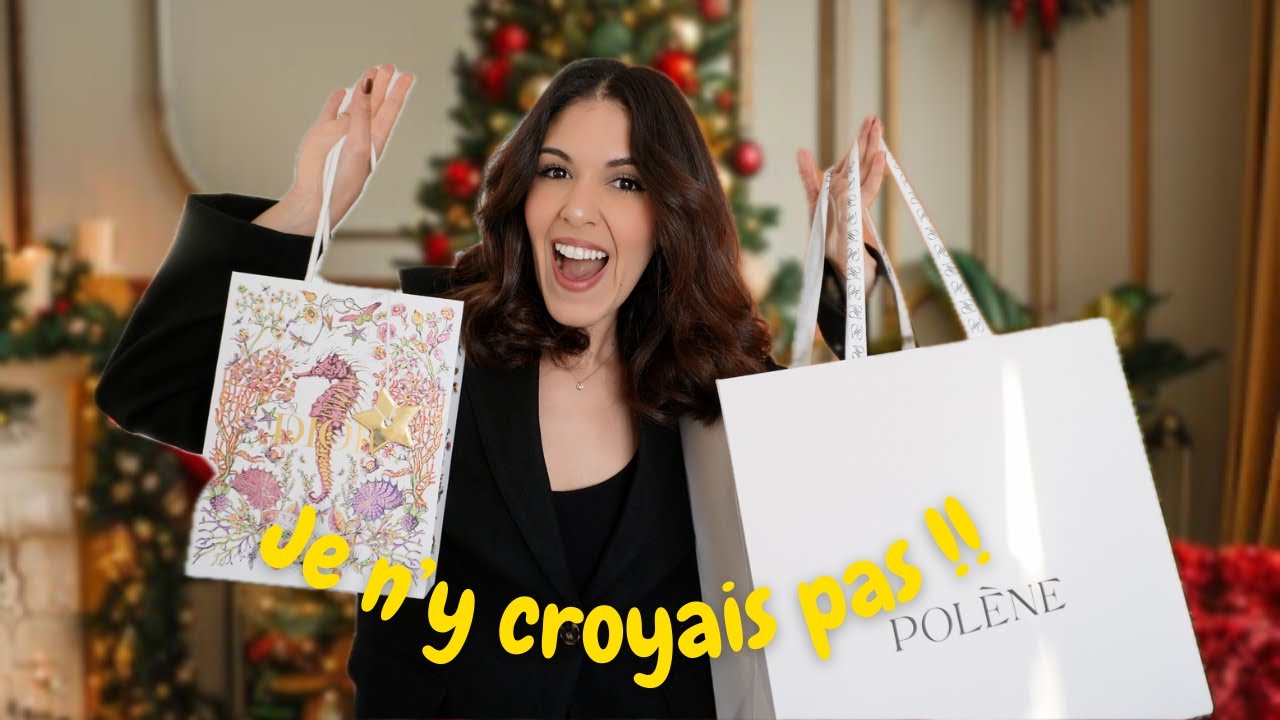 JE N'Y CROYAIS PAS : MES CADEAUX DE NOËL (et un SAC de FOLIE !) I Sarahbllt