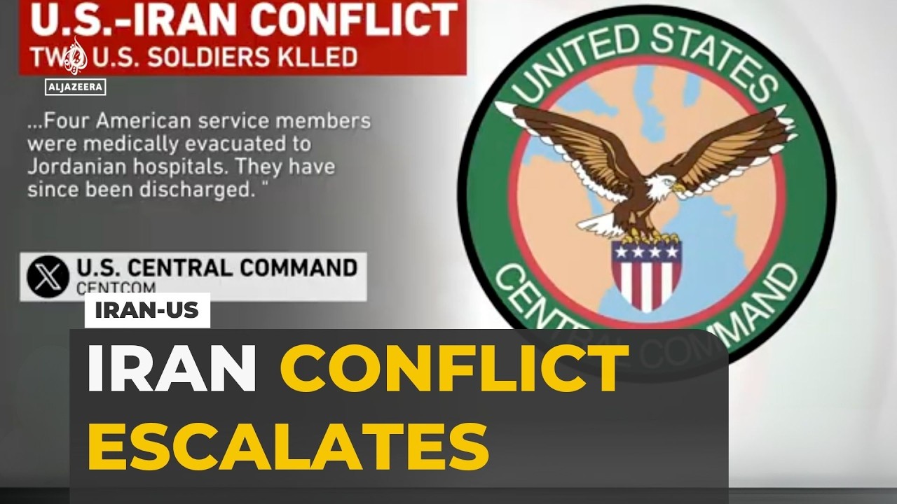 US Says Two American Soldiers Killed in Iranian Strike on Jordan