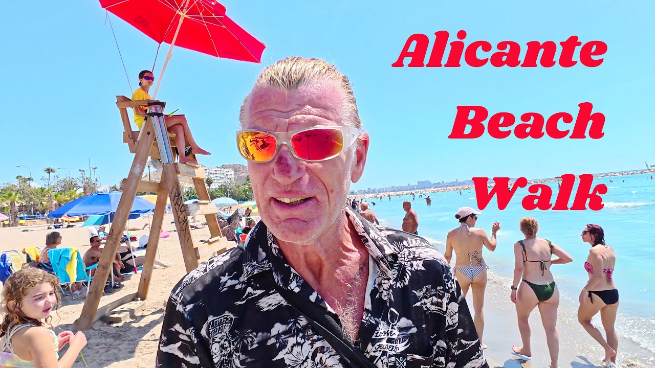 Walking the Cleanest Beach in Spain 🇪🇸 | Alicante&rsquo;s Shocking Beauty & YouTuber Struggles