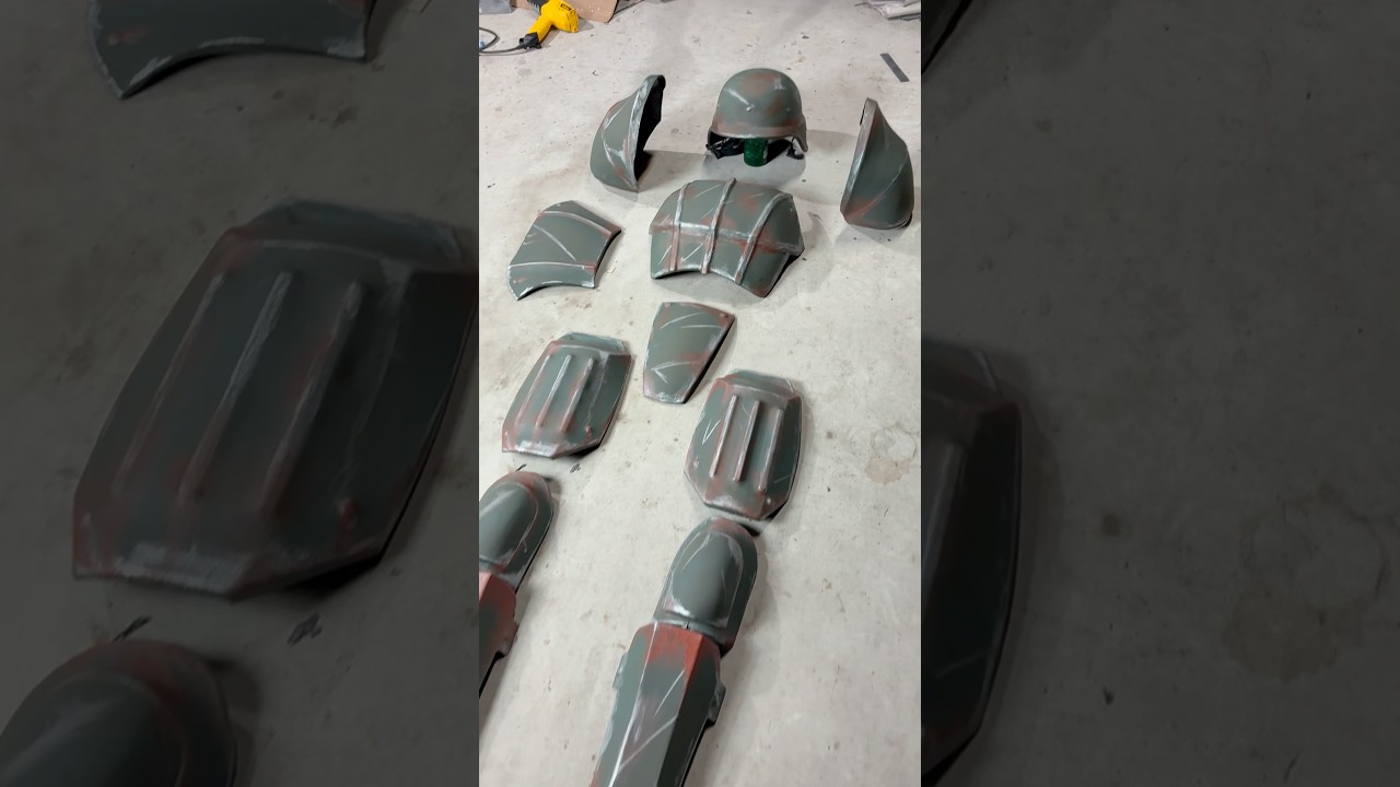 Thermoformed Fallout 3 Combat armor at: 