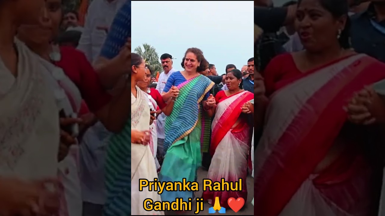 Priyanka ji 🙏❤️🔥#shorts #trending #viral #priyankagandhi #rahulgandhi #ytshor #congress #short #yt