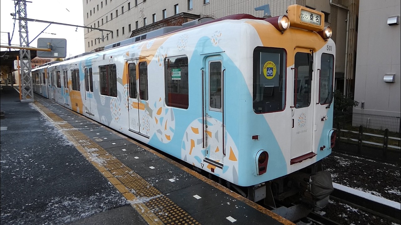 養老鉄道　600系 01編成　養老線 大垣駅
