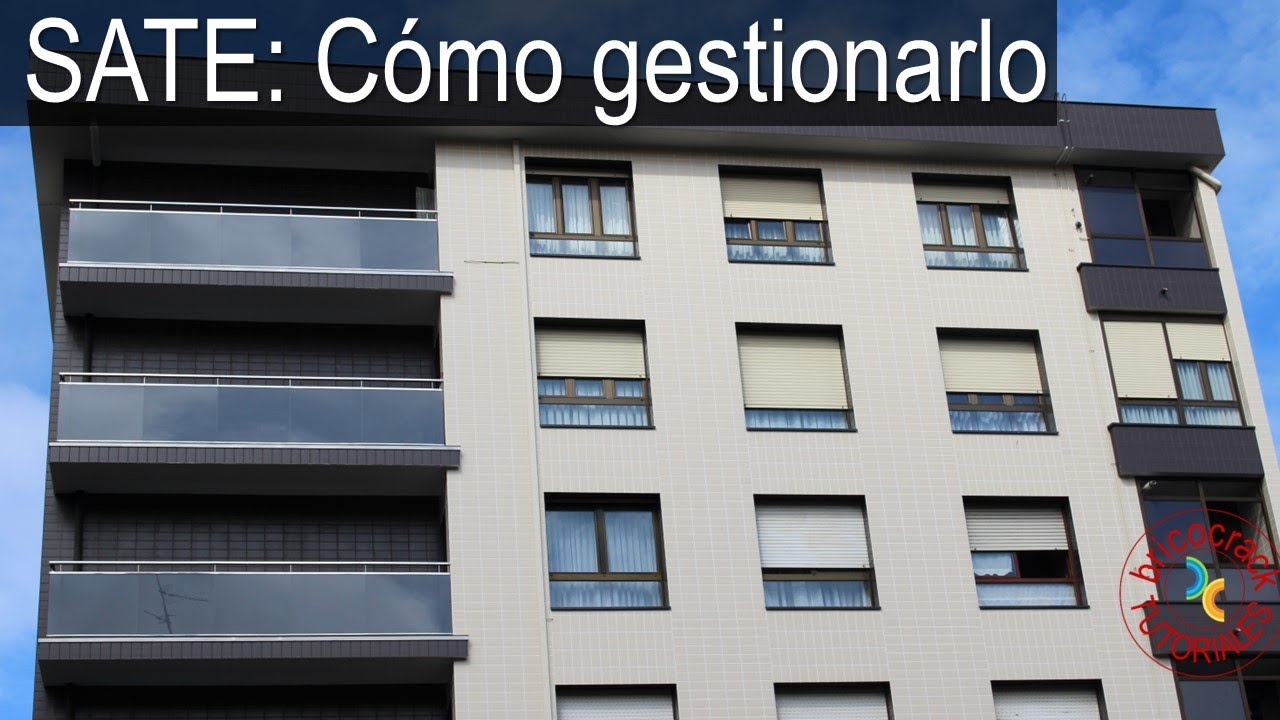 SATE para fachada: gestionar proyecto y solicitar ayudas y subvenciones (Bricocrack)