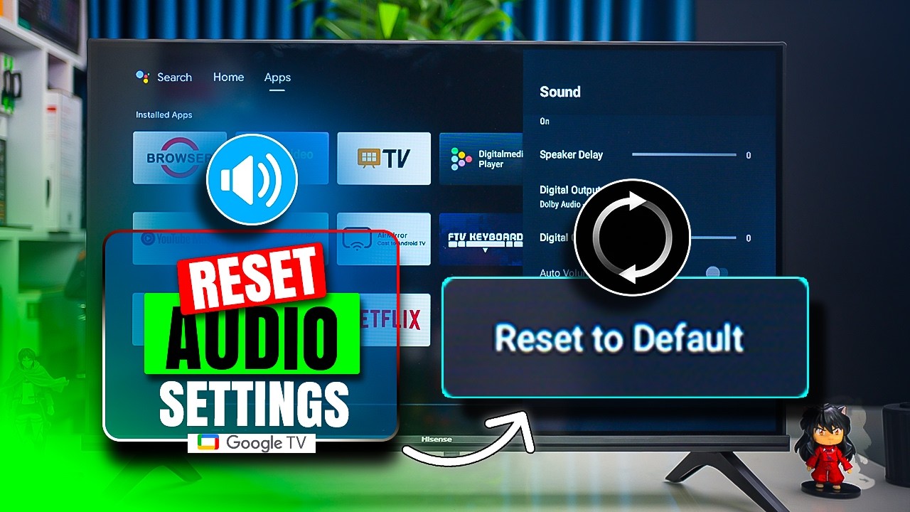 Google TV Sound Not Working? Reset Audio Settings Now!