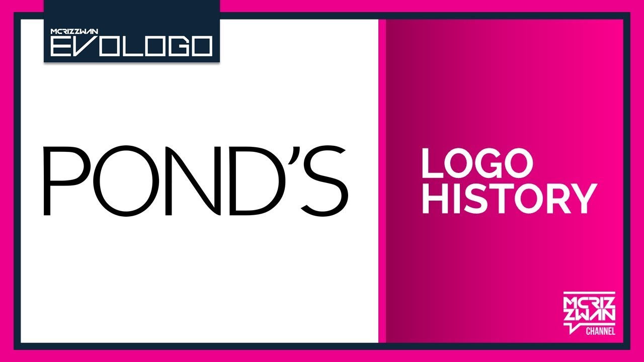 Pond's Logo History | Evologo [Evolution of Logo]