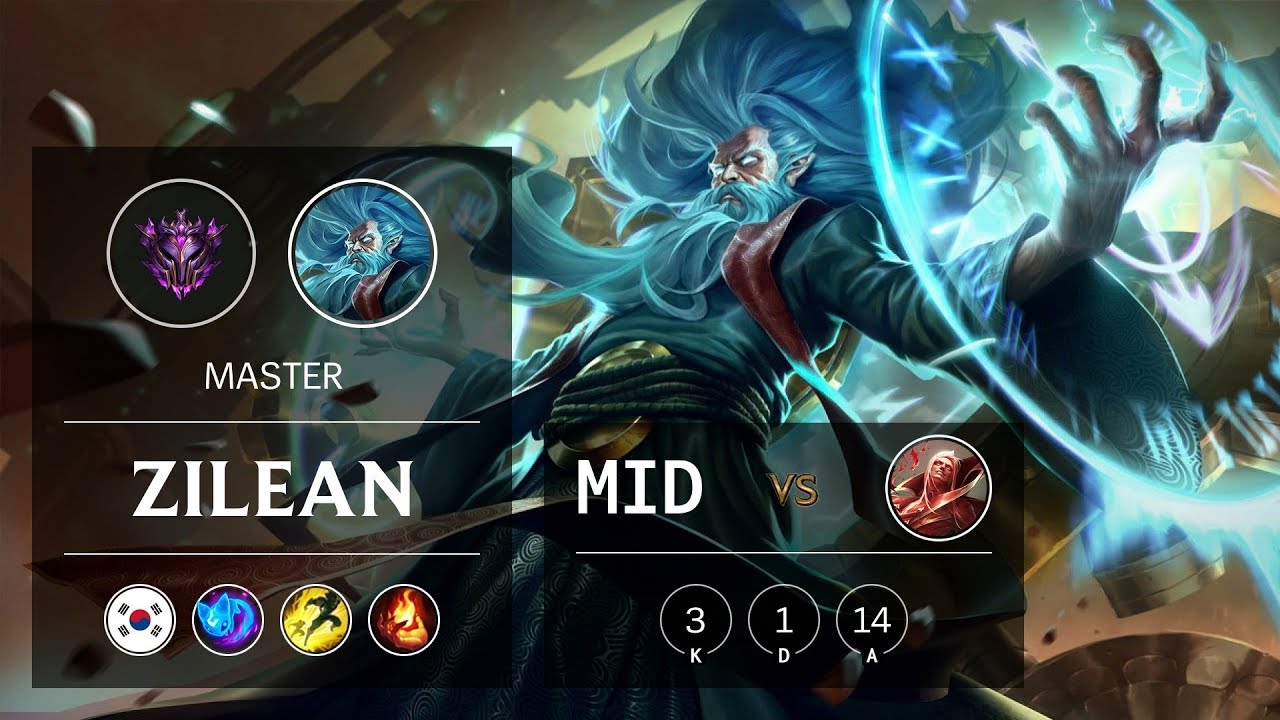 Zilean Mid vs Vladimir - KR Master Patch 9.19