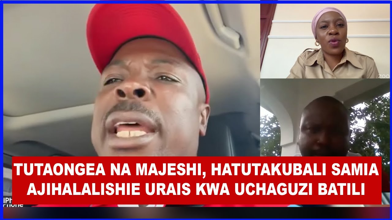 HATARI! JOHN HECHE ATANGAZA MAAZIMIO YA CHADEMA, TUTAWASILIANA NA MAJESHI YOTE TANZANIA