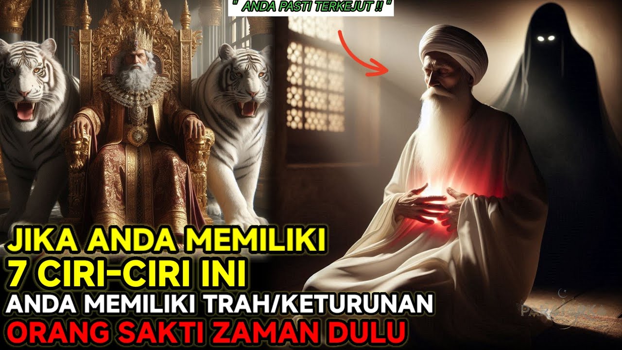 KENINGMU SEPERTI INI❗ CIRI-CIRI ORANG YANG MEMILIKI TRAH ATAU KETURUNAN ORANG SAKTI ZAMAN DULU