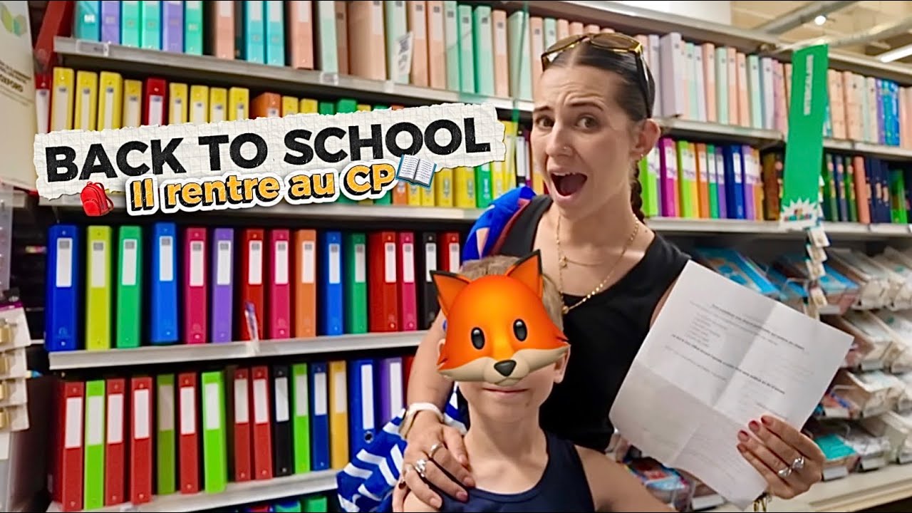 📖  VLOG BACK TO SCHOOL / Fournitures scolaires