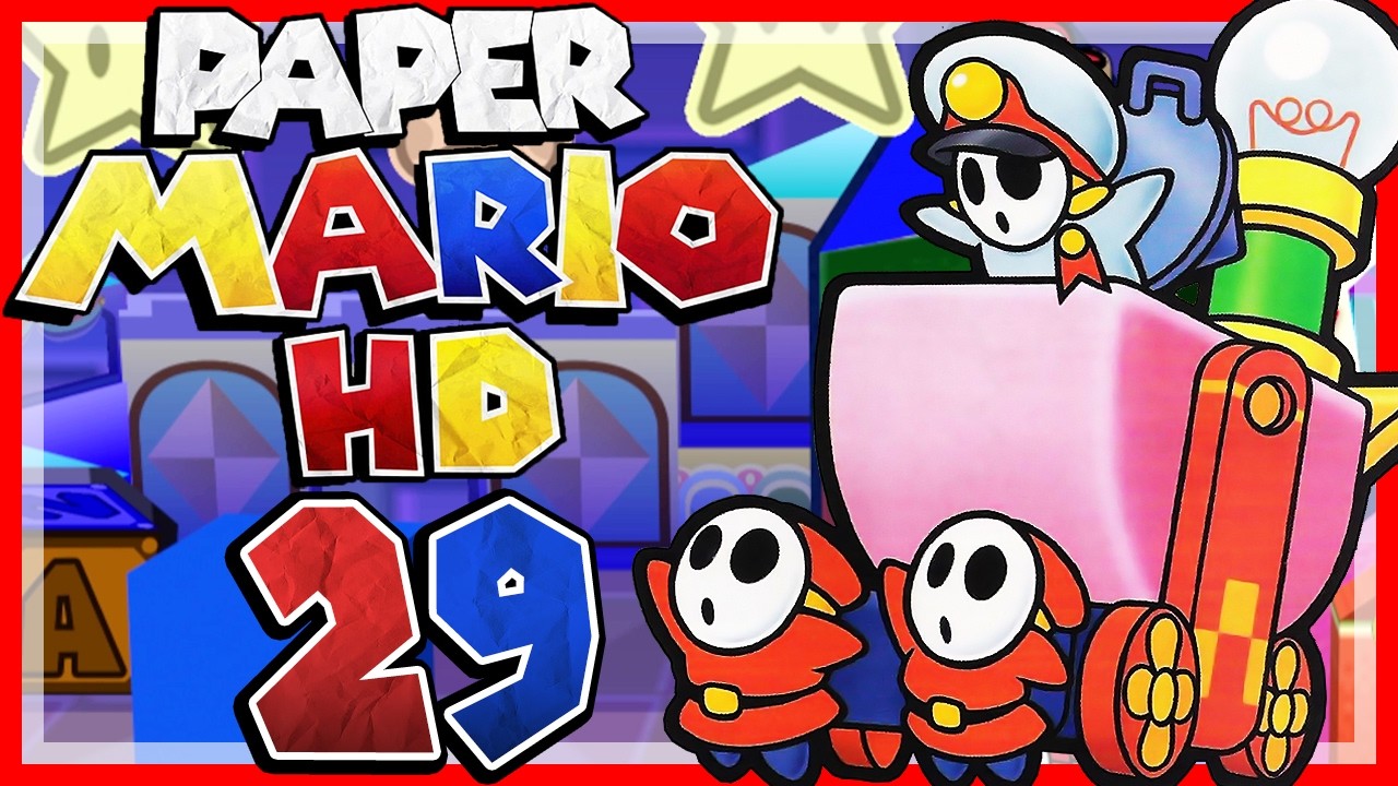 PAPER MARIO HD # 29 ⭐ General Guy Bosskampf mit Handicaps!