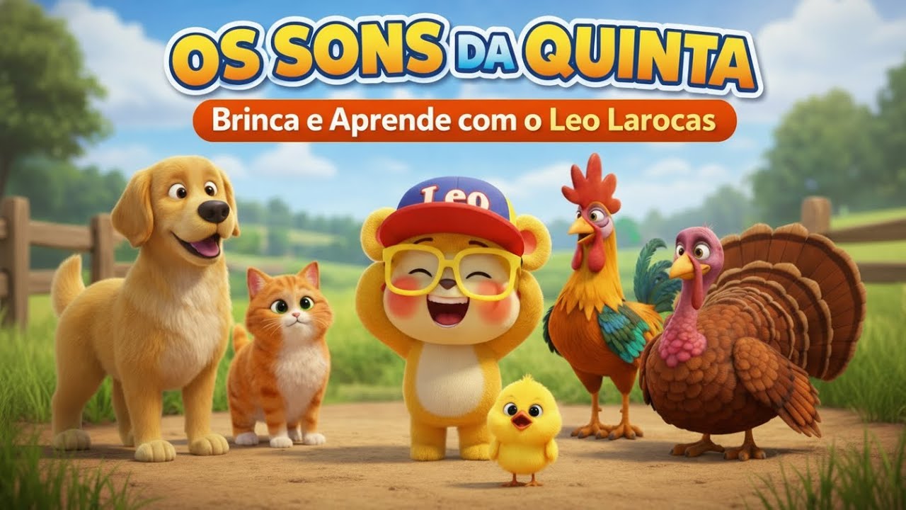 Leo Larocas – Sons dos Animais da Quinta 🐥🐑🐄