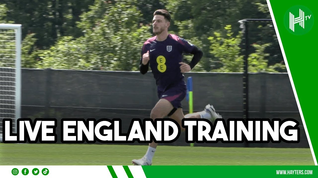 LIVE | Phil Foden ABSENT as England train for knockout stages | Euro 2024