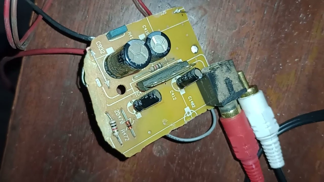 amplificador com tda1013b