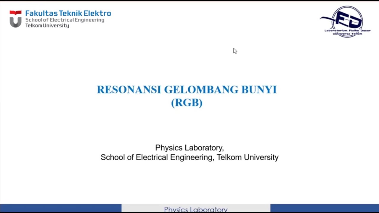 Resonansi Gelombang Bunyi