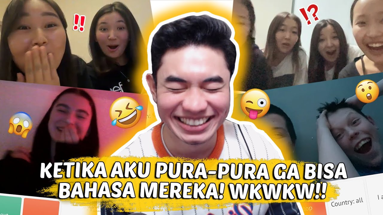 Pura Pura Gabisa Bahasa Merekaaa Di OmeTV , DIOMONGIN WKWKWK ‼️- Ome.TV Internasional