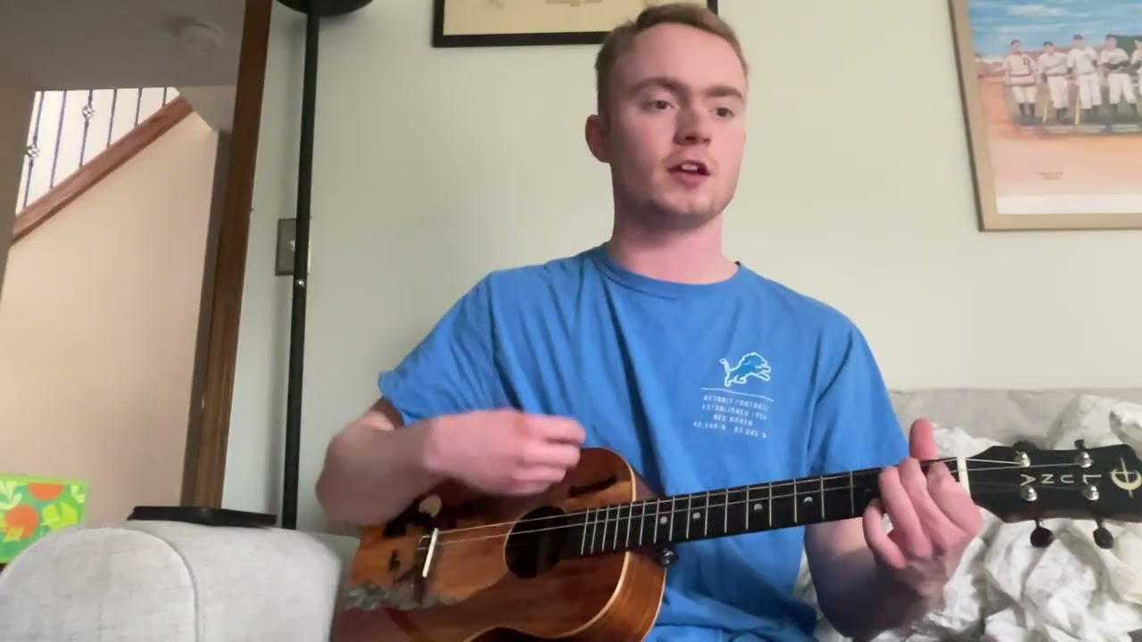 Day #5 Of #100daysuke2026 Drift Away Baritone Ukulele
