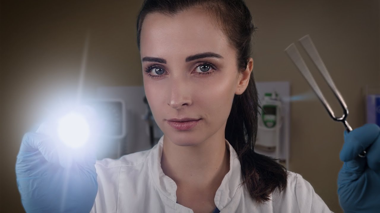 ASMR Roleplay: Doctor's Exam 👩‍⚕️ Detailed Hearing Test and Exam (Soft Spoken)