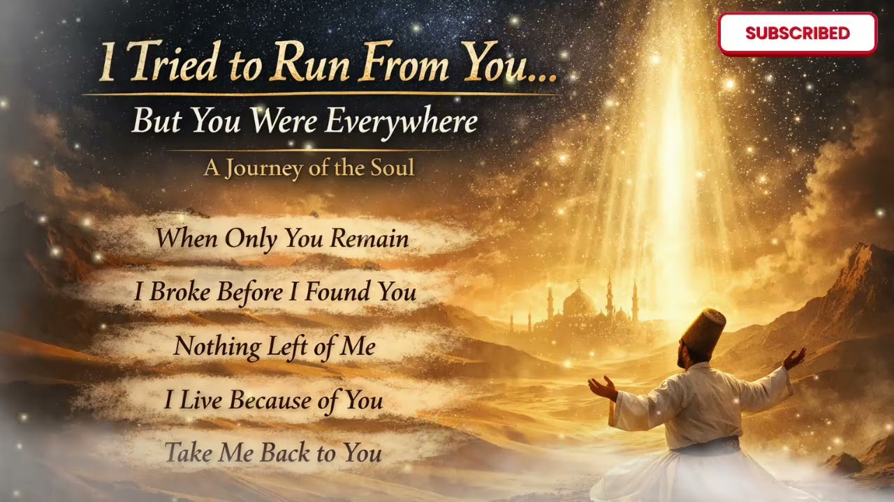 I Tried to Run From You… But You Were Everywhere | Deep Sufi Spiritual Music That Will Make You Cry