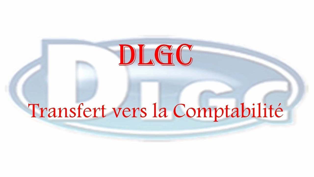 Transfert vers la Comptabilité