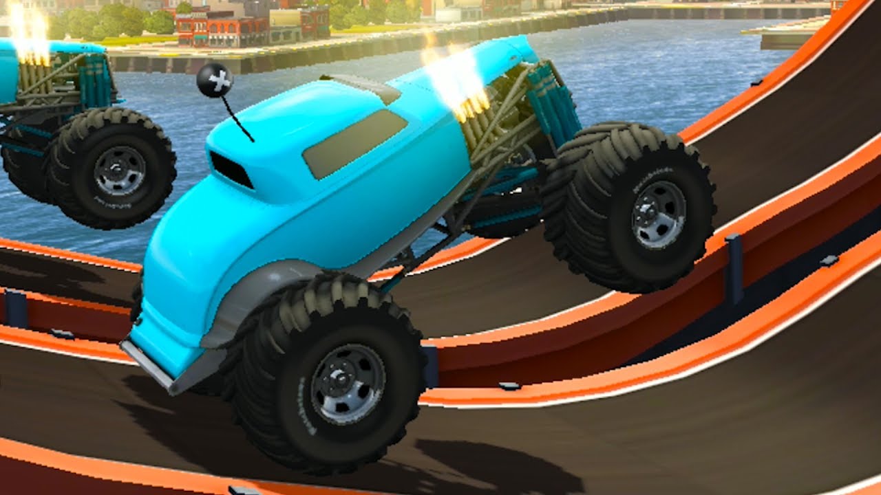 МАШИНЫ МОНСТРЫ #1 Начало в MMX Hill Climb на канале машинки Кида #КИД