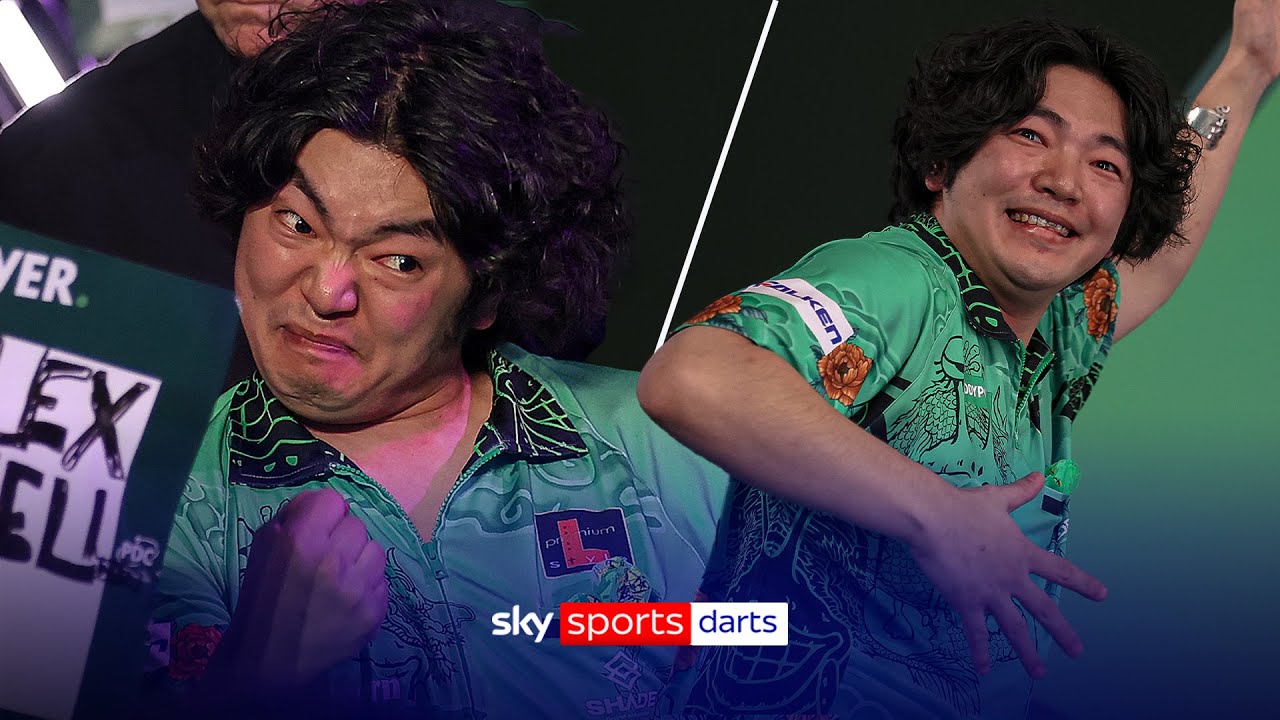 Motomu Sakai's ICONIC Ally Pally walk-on 🤣