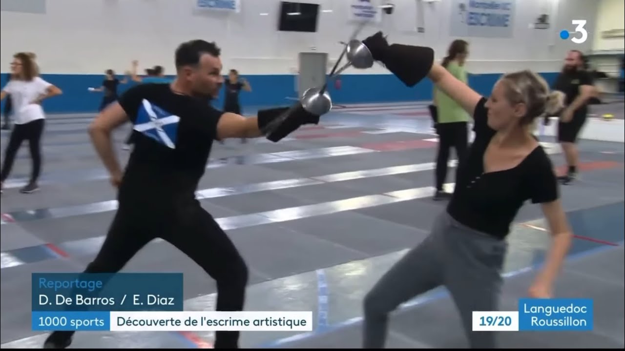 REPORTAGE Escrime Artistique / Spectacle - Montpellier UC Escrime