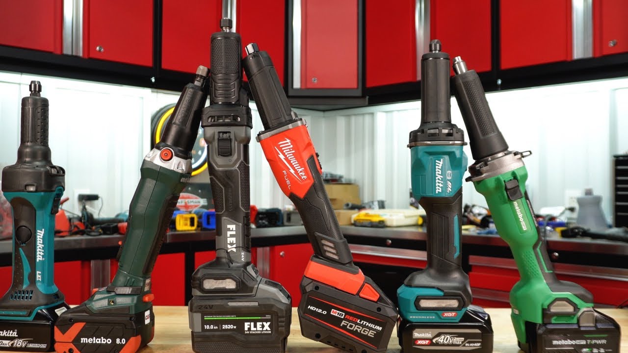 Лучшая аккумуляторная шлифовальная машина (часть 2): Makita XGT, Flex, Metabo