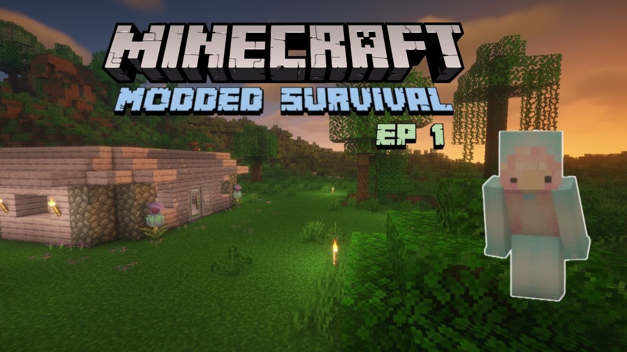 Jungle Beginnings and Biome Exploration! | Minecraft Modded Let's Play Episode 1