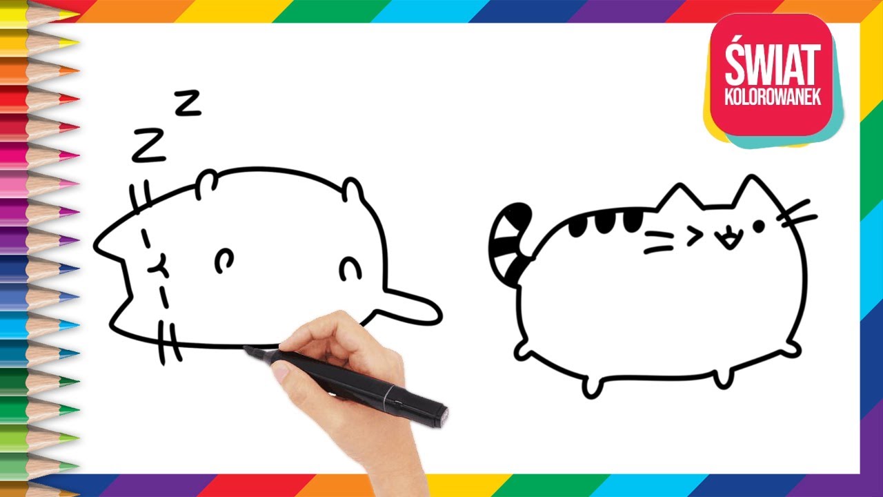 Jak narysować Pusheen
