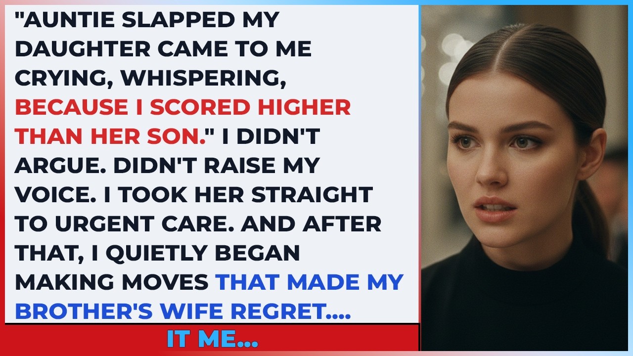 My Daughter Came To Me Crying, Whispering, “Auntie Slapped Me… Because I Scored Higher Than Her Son.
