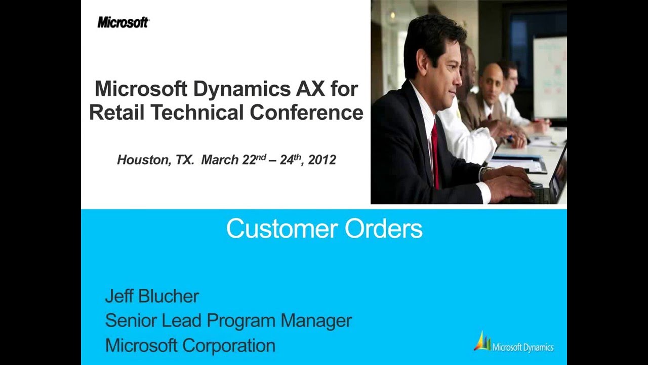 Microsoft Dynamics AX 2012 Retail: Customer Order
