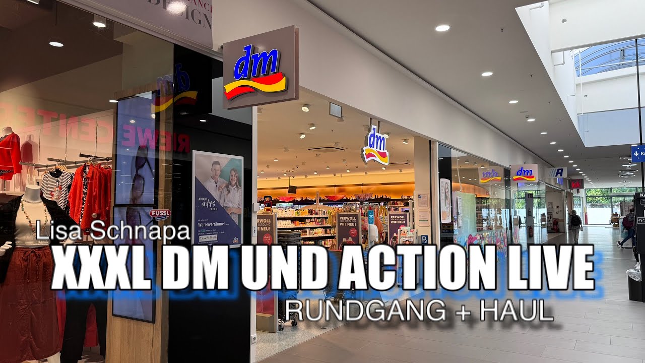 XXXL DM + ACTION HAUL LIVE RUNDGANG | KOMM MIT MIR SHOPPEN | NEUHEITEN JUNI 2024