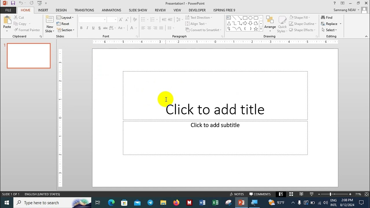 How to open Power Point