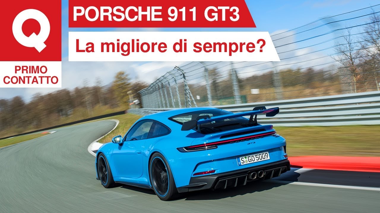 Porsche 911 GT3: in pista con la più sportiva