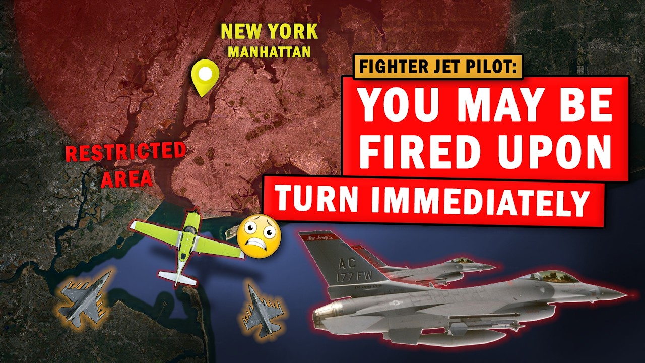Cirrus Plane INTERCEPTED by Fighter Jets | 