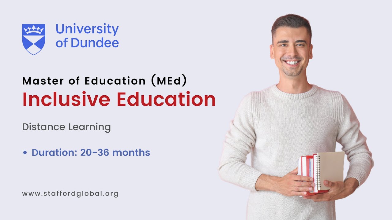 Masters in Inclusive Education (Part-time) - Master of Education (MEd) | University of Dundee (UK)