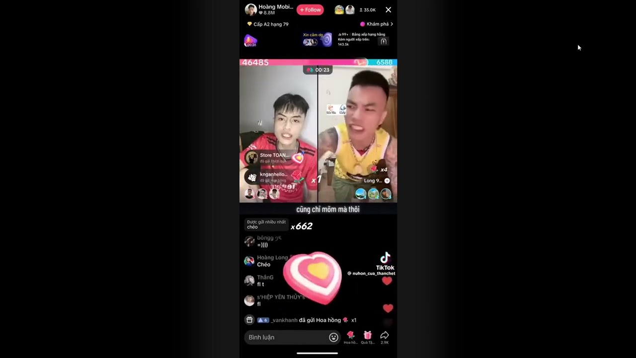 hoàng mobi va long chín ngón trên tiktok phần cuối