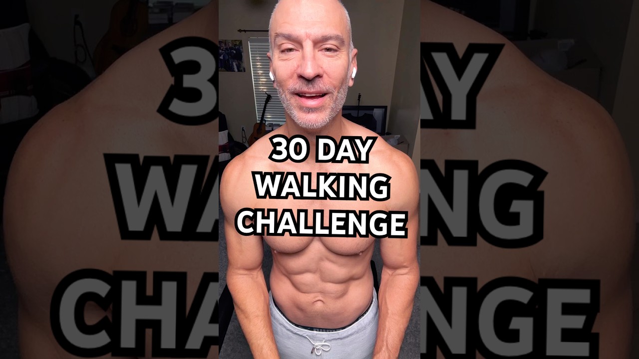 30 DAY WALKING CHALLENGE, anyone? #walking #fatloss #fitover50