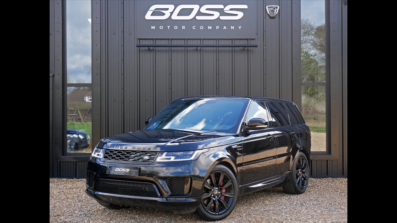 2021 Range Rover Sport HSE Dynamic Black