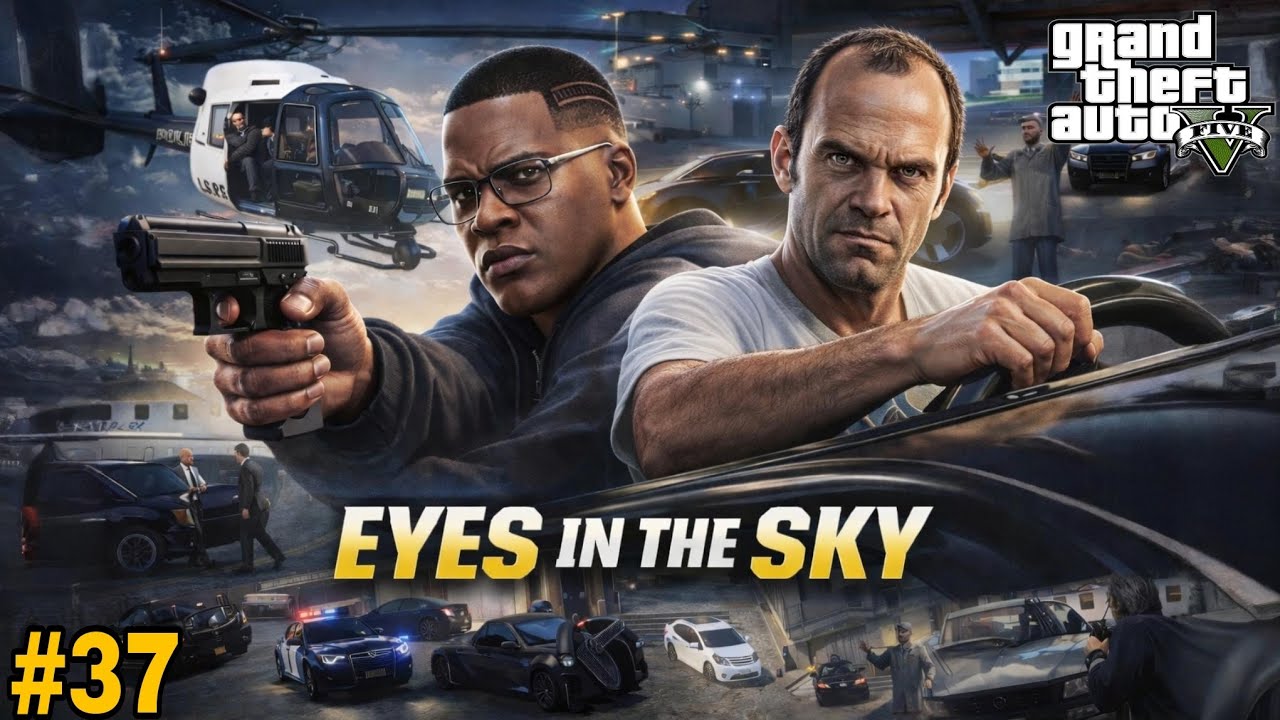STEALING THE MOST RARE CAR IN GTA 5! 🏎️🔥 (Eye In The Sky) | GTA 5 Gameplay