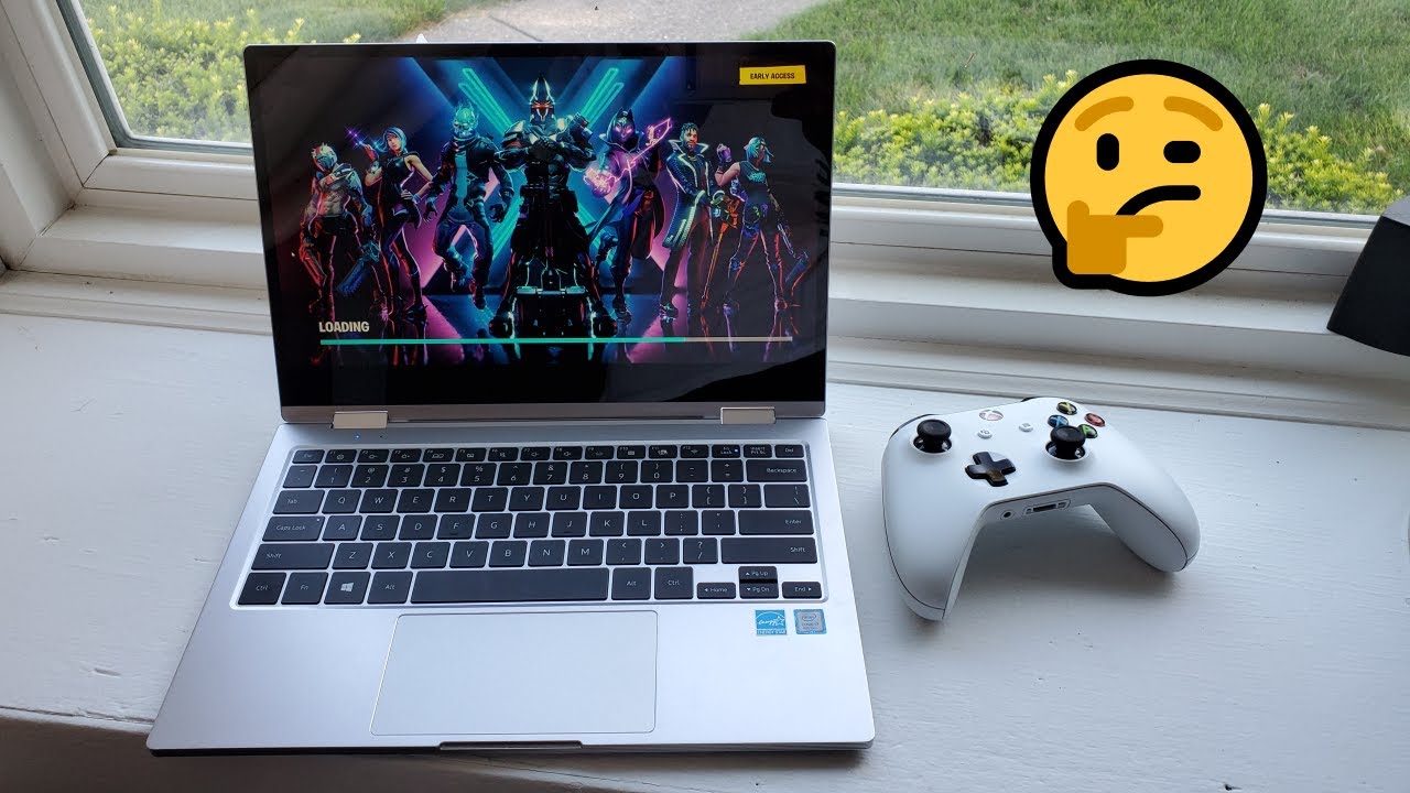 Samsung Notebook 9 Pro (16GB RAM + 512GB SSD) | Fortnite Gaming Test