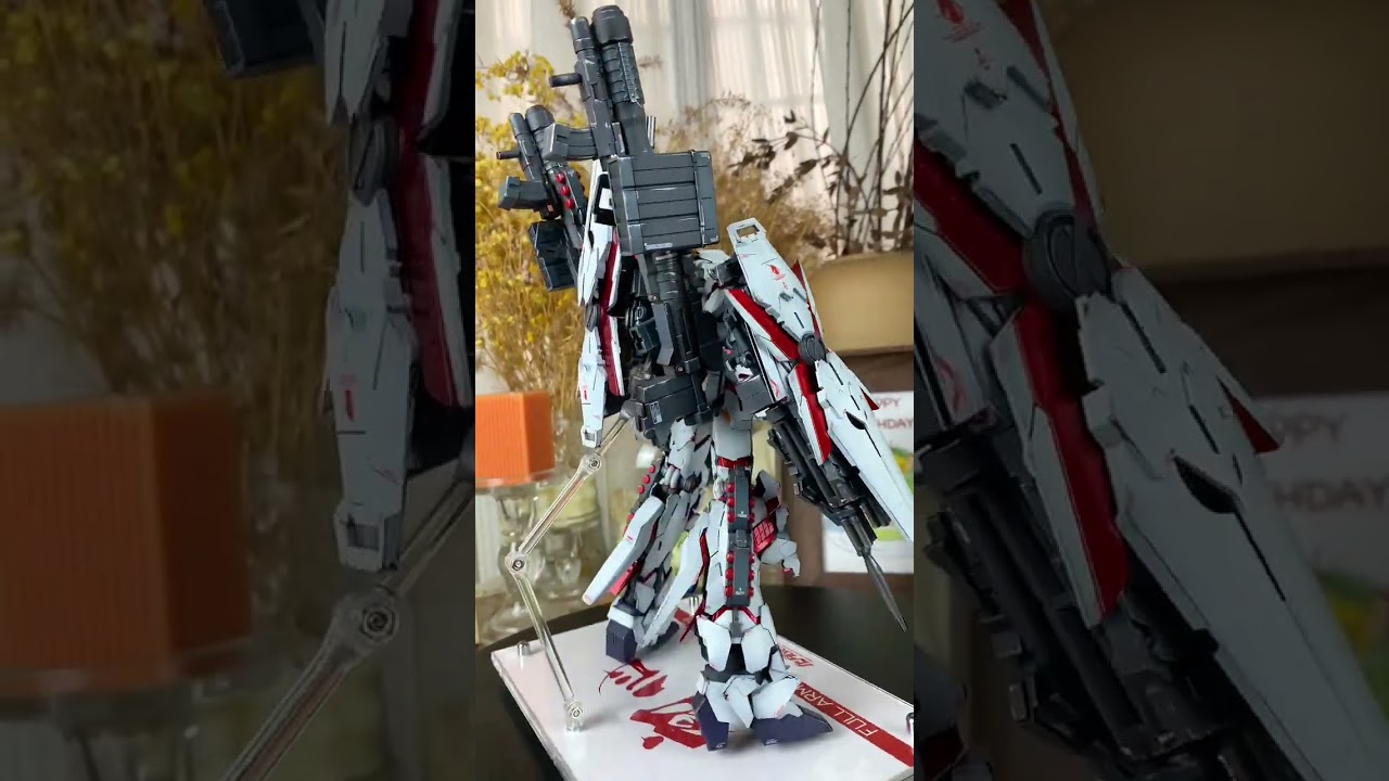 MG Full Armor Unicorn Gundam #gundam #gunpla #gunplacustom #gunplabuilder #shorts #unicorngundam