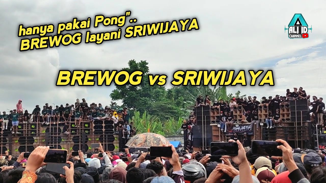 Battle Sengit BREWOG vs SRIWIJAYA..Tak disangka Cobre dapat aplous penonton