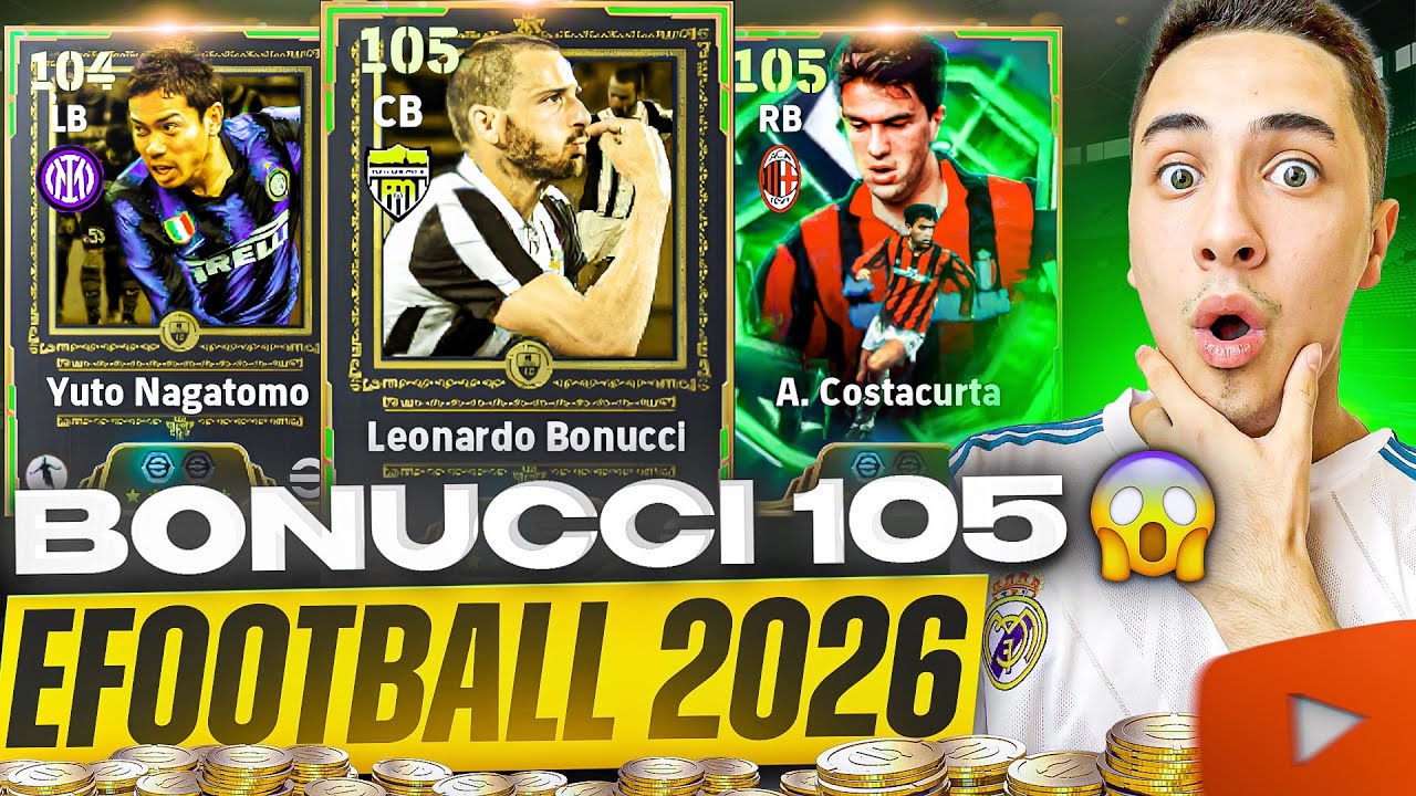 BONUCCI 105🇮🇹😱 EFOOTBALL 2026DAGI ILK OPEN PACK 
