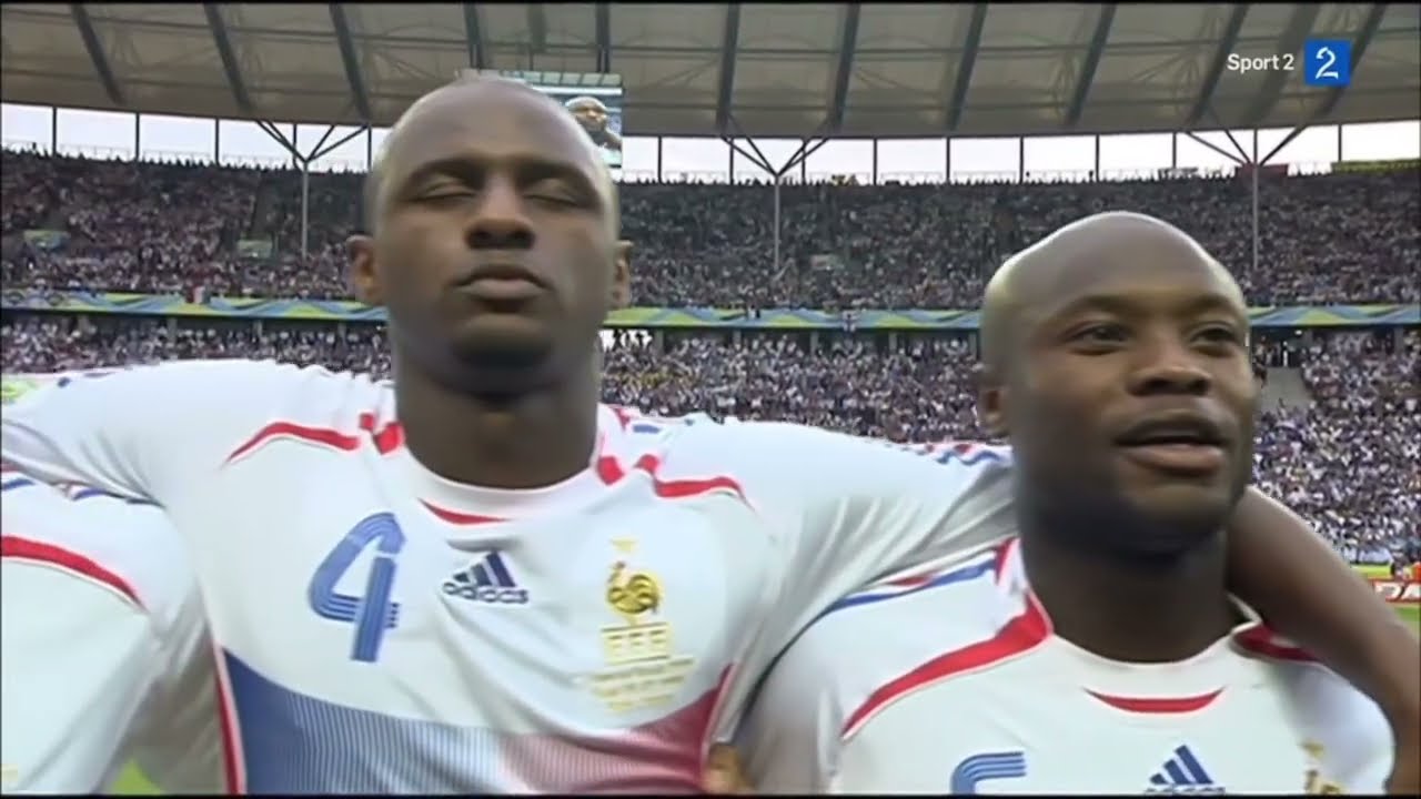 France National Anthem Vs Italy (2006 World Cup final) HD