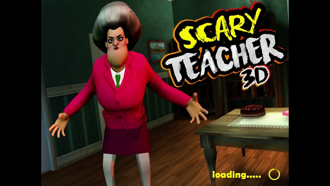 Playing scary teacher 3d  pin attack!