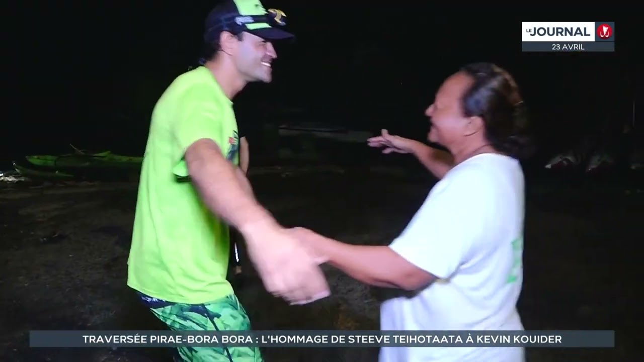 Traversée Pirae-Bora : l'hommage de Steeve Teihotaata à Kevin Kouider