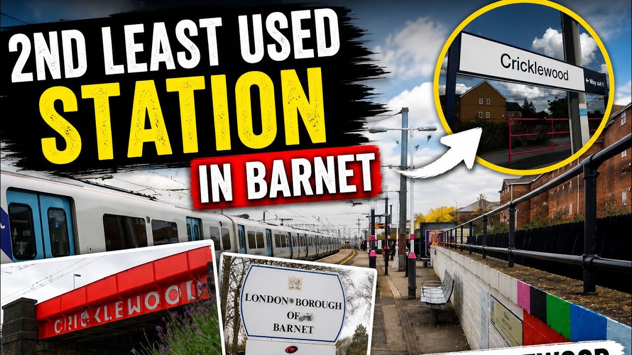 Cricklewood - 2nd Least Used Station In Barnet
