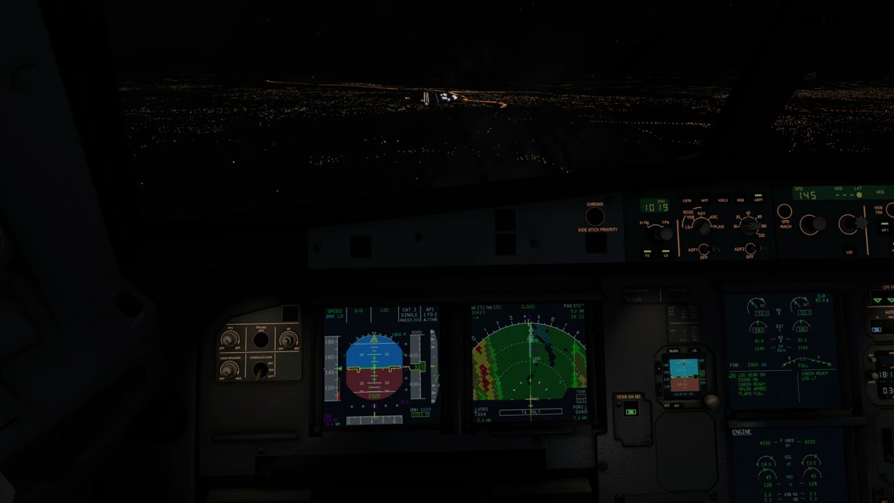X-PLANE 11 | A321NEO ILS APPROACH IN ZURICH AIRPORT