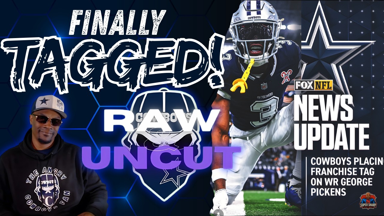 The Dallas Cowboys FINALLY Franchise Tagged George Pickens!